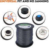 5 Pounds Round Trimmer Line .095-inch for Sthil FS55R FS45 FS80R FS85R Echo SRM225 SRM210 SRM230 Husqvarna 128LD Trimmer 2.4mm 1425-Feet